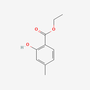 molecular formula C10H12O3 B1601623 Ethyl 2-hydroxy-4-methylbenzoate CAS No. 60770-00-5