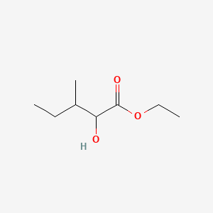 molecular formula C8H16O3 B1601626 Ethyl 2-hydroxy-3-methylpentanoate CAS No. 24323-38-4