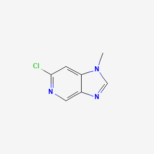 molecular formula C7H6ClN3 B1601627 6-Chloro-1-methyl-1H-imidazo[4,5-c]pyridine CAS No. 7205-46-1