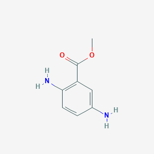 molecular formula C8H10N2O2 B1601630 Methyl 2,5-diaminobenzoate CAS No. 49592-84-9