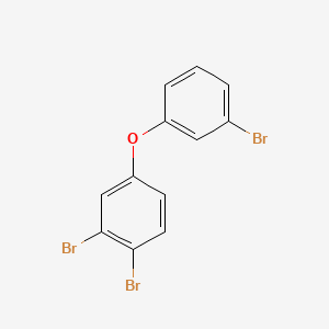 molecular formula C12H7Br3O B1601663 3,3',4-Tribromodiphenyl ether CAS No. 147217-80-9