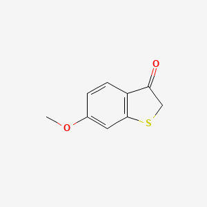 molecular formula C9H8O2S B1601665 6-Methoxybenzo[B]thiophen-3(2H)-one CAS No. 5858-22-0