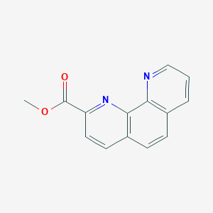molecular formula C14H10N2O2 B1601669 Methyl 1,10-phenanthroline-2-carboxylate CAS No. 37067-12-2