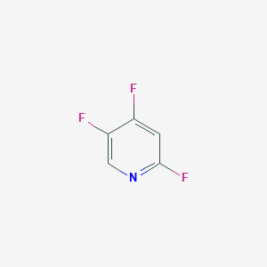 molecular formula C5H2F3N B1601670 2,4,5-Trifluoropyridine CAS No. 837365-04-5