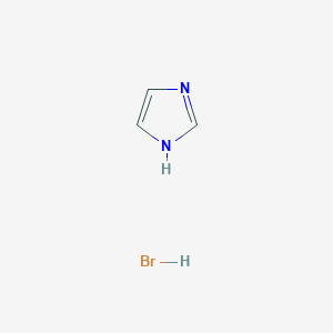 molecular formula C3H5BrN2 B1601674 咪唑氢溴酸盐 CAS No. 101023-55-6