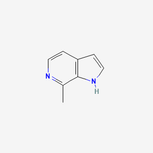 molecular formula C8H8N2 B1601680 7-methyl-1H-pyrrolo[2,3-c]pyridine CAS No. 480-98-8