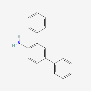 molecular formula C18H15N B1601683 2,4-Diphenylaniline CAS No. 63344-48-9