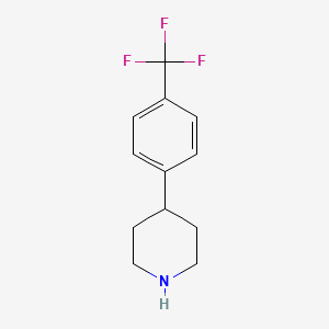 molecular formula C12H14F3N B1601699 4-(4-(三氟甲基)苯基)哌啶 CAS No. 67259-63-6