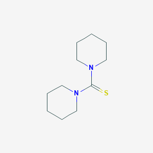 molecular formula C11H20N2S B1601703 二(哌啶-1-基)甲硫酮 CAS No. 1013-92-9