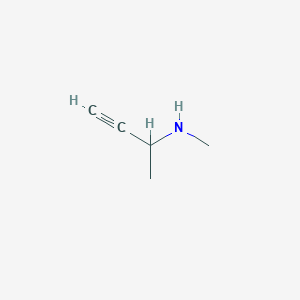 molecular formula C5H9N B1601713 3-Methylamino-1-butyne CAS No. 4070-90-0