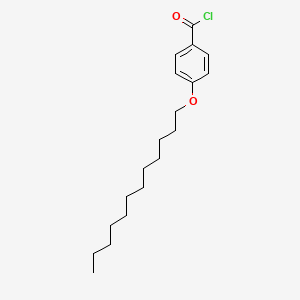 molecular formula C19H29ClO2 B1601718 4-十二烷氧基苯甲酰氯 CAS No. 50909-50-7