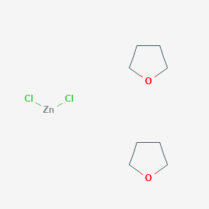 molecular formula C8H16Cl2O2Zn B1601720 Dichlorobis(tetrahydrofuran)zinc CAS No. 24640-76-4