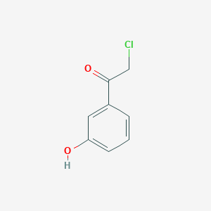 molecular formula C8H7ClO2 B1601734 2-氯-3'-羟基苯乙酮 CAS No. 62932-90-5