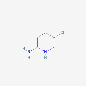 molecular formula C5H11ClN2 B1601742 2-Amino-5-chloropiperidine CAS No. 914225-12-0