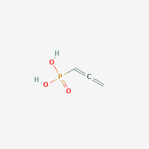 molecular formula C3H5O3P B1601744 丙二烯基膦酸 CAS No. 34163-96-7