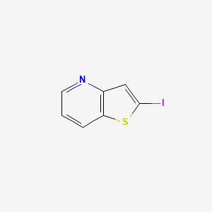 molecular formula C7H4INS B1601750 2-Iodothieno[3,2-b]pyridine CAS No. 94191-17-0