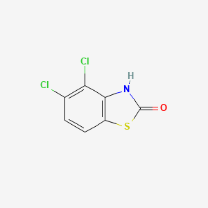 molecular formula C7H3Cl2NOS B1601751 4,5-Dichloro-2(3h)-benzothiazolone CAS No. 87553-87-5
