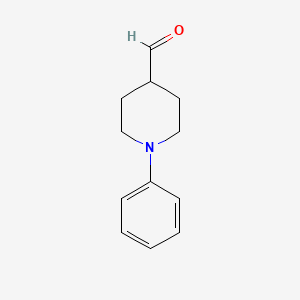 molecular formula C12H15NO B1601770 1-Phenylpiperidine-4-carbaldehyde CAS No. 111153-74-3