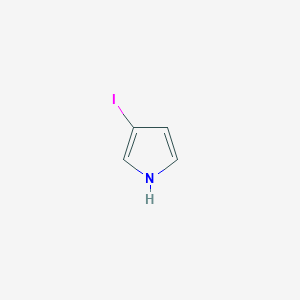 molecular formula C4H4IN B1601772 3-Iodo-1H-pyrrole CAS No. 96285-98-2