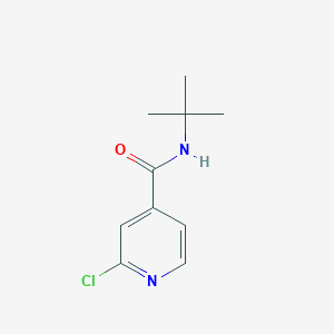 molecular formula C10H13ClN2O B1601776 N-Tert-butyl-2-chloroisonicotinamide CAS No. 588694-28-4