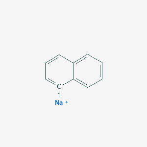 molecular formula C10H7Na B1601793 Sodium naphthalenide CAS No. 3481-12-7