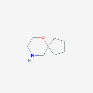 molecular formula C8H15NO B160180 6-Oxa-9-azaspiro[4.5]decane CAS No. 130643-07-1