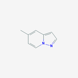 molecular formula C8H8N2 B1601812 5-甲基吡唑并[1,5-A]吡啶 CAS No. 104468-72-6