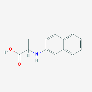 molecular formula C13H13NO2 B1601816 N-Naphthalen-2-ylalanine CAS No. 93222-39-0