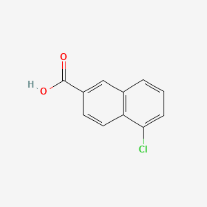 molecular formula C11H7ClO2 B1601818 5-氯-2-萘甲酸 CAS No. 56961-89-8