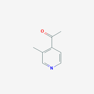 molecular formula C8H9NO B1601820 4-Acetyl-3-methylpyridine CAS No. 82352-00-9