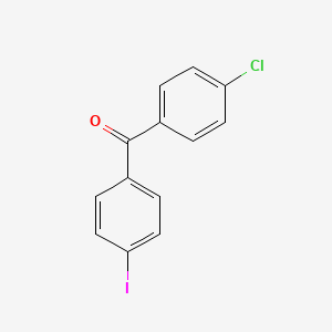 molecular formula C13H8ClIO B1601836 4-Chloro-4'-iodobenzophenone CAS No. 99847-42-4