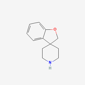 molecular formula C12H15NO B1601837 2H-螺[苯并呋喃-3,4'-哌啶] CAS No. 171-77-7