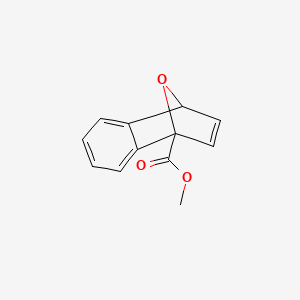 molecular formula C12H10O3 B1601852 Methyl 1,4-epoxynaphthalene-1(4H)-carboxylate CAS No. 83164-95-8