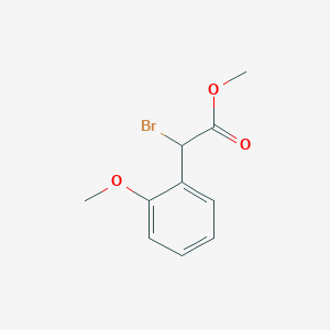 molecular formula C10H11BrO3 B1601861 Methyl 2-bromo-2-(2-methoxyphenyl)acetate CAS No. 99552-78-0