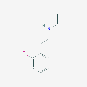 molecular formula C10H14FN B1601864 Ethyl[2-(2-fluorophenyl)ethyl]amine CAS No. 732245-62-4