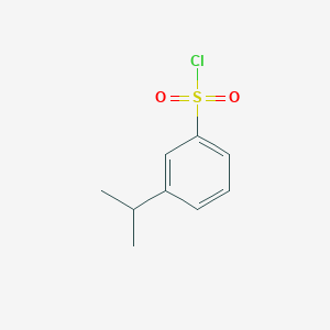 molecular formula C9H11ClO2S B1601865 3-Isopropylbenzenesulfonyl chloride CAS No. 71530-58-0