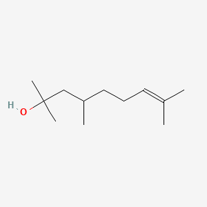 molecular formula C12H24O B1601866 2,4,8-Trimethyl-7-nonen-2-OL CAS No. 437770-28-0