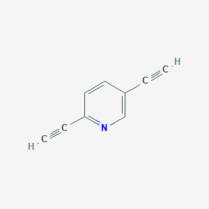 molecular formula C9H5N B1601873 2,5-Diethynylpyridine CAS No. 137000-75-0