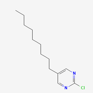 molecular formula C13H21ClN2 B1601877 2-Chloro-5-nonylpyrimidine CAS No. 219581-06-3