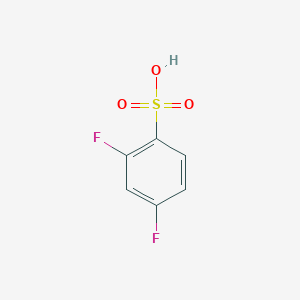 molecular formula C6H4F2O3S B1601878 2,4-Difluoro-benzenesulfonic acid CAS No. 46020-63-7