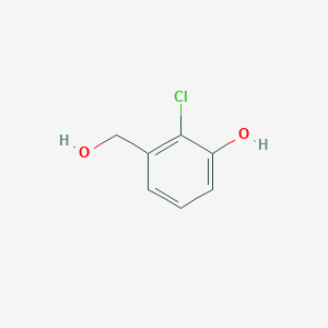 molecular formula C7H7ClO2 B1601881 2-Chloro-3-(hydroxymethyl)phenol CAS No. 277331-17-6