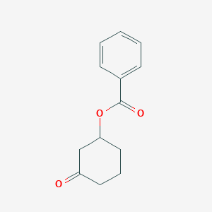molecular formula C13H14O3 B1601882 3-Oxocyclohexyl benzoate CAS No. 62784-62-7