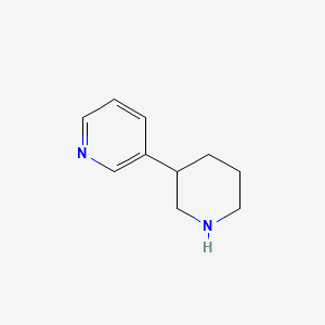 molecular formula C10H14N2 B1601885 3-(Piperidin-3-yl)pyridine CAS No. 31251-28-2