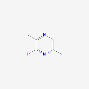 molecular formula C6H7IN2 B1601888 3-碘-2,5-二甲基吡嗪 CAS No. 59021-15-7