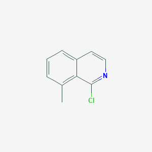 molecular formula C10H8ClN B1601894 1-氯-8-甲基异喹啉 CAS No. 174873-81-5