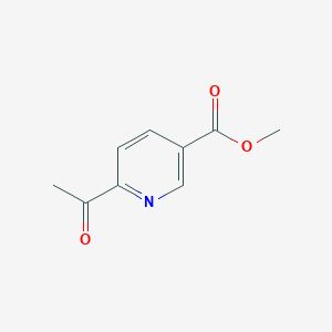 molecular formula C9H9NO3 B1601901 6-乙酰烟酸甲酯 CAS No. 153559-93-4