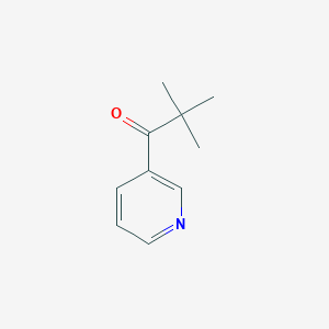 molecular formula C10H13NO B1601908 2,2-二甲基-1-(吡啶-3-基)丙酮 CAS No. 65321-29-1