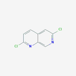 molecular formula C8H4Cl2N2 B1601910 2,6-Dichloro-1,7-naphthyridine CAS No. 93493-69-7