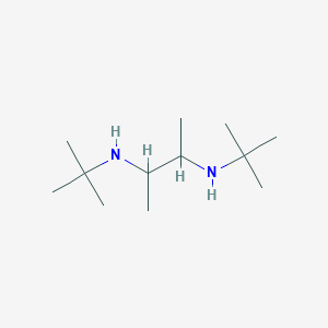 molecular formula C12H28N2 B1601912 N2,N3-二叔丁基丁烷-2,3-二胺 CAS No. 1167987-07-6