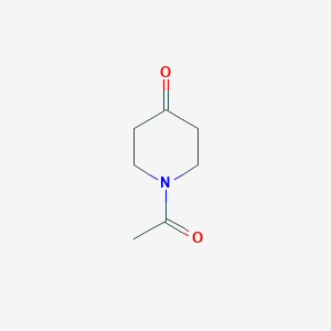 molecular formula C7H11NO2 B160193 1-乙酰基-4-哌啶酮 CAS No. 32161-06-1